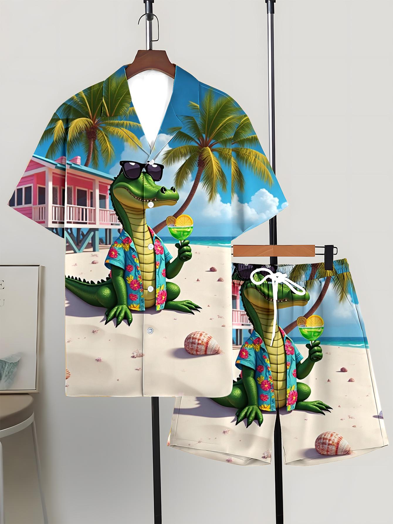 Men's Shirt Sets 2026 Spring/S - đánh giá và giá Summer Clothing Drip