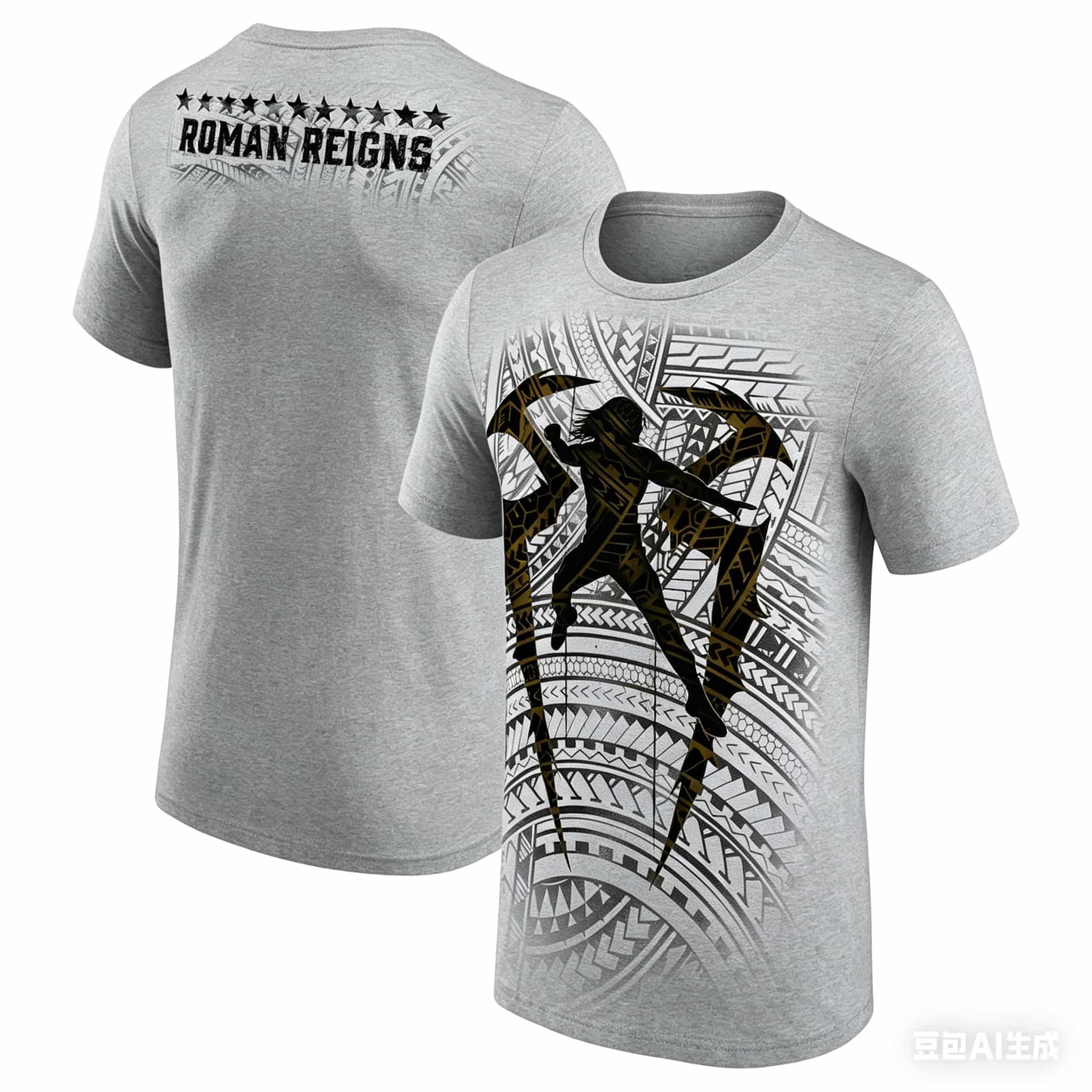 Roman Reigns Tribal Logo Print - đánh giá và giá Summer Reign Clothing