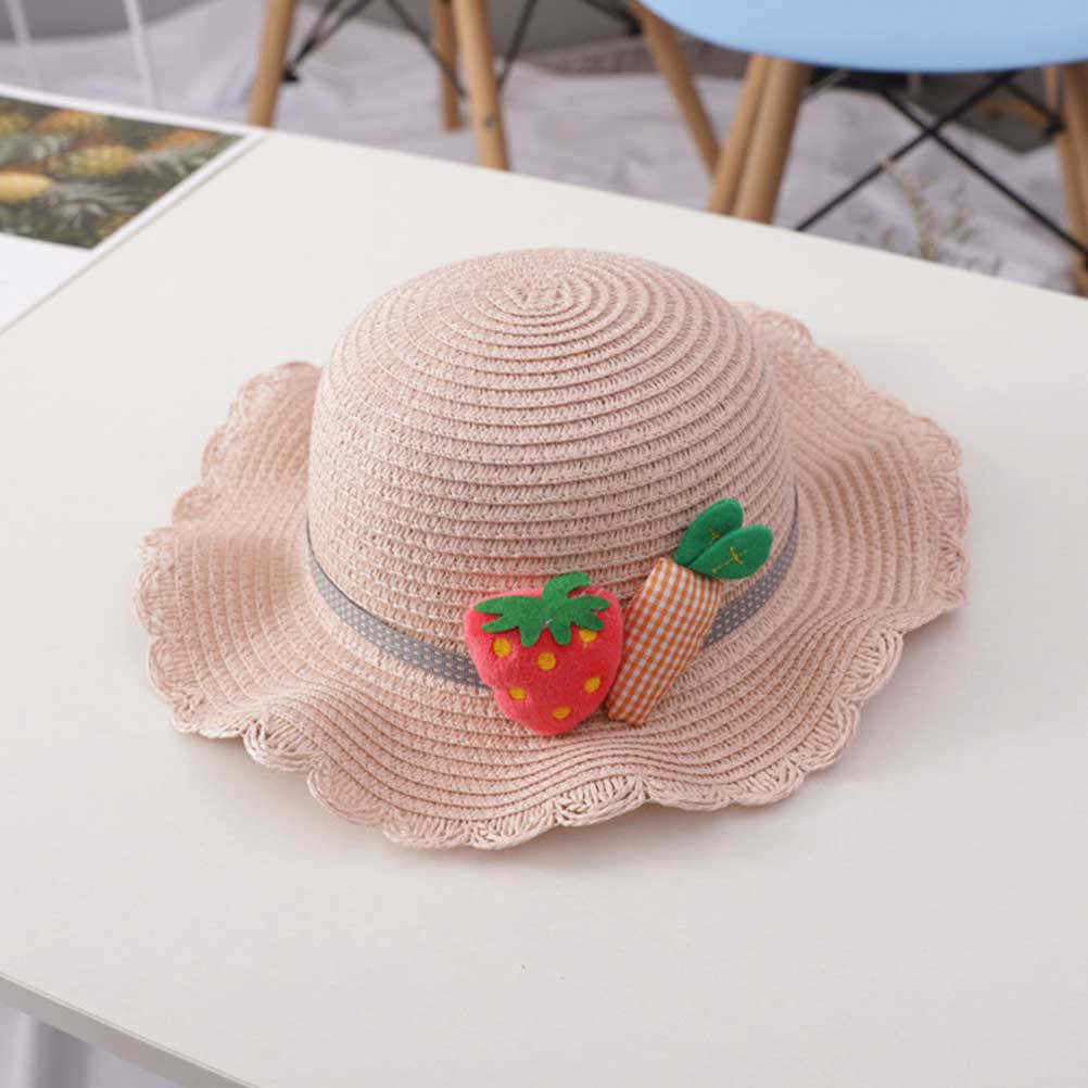 1Set Kids Straw Sun Protection - đánh giá và giá Beach Bag Straw