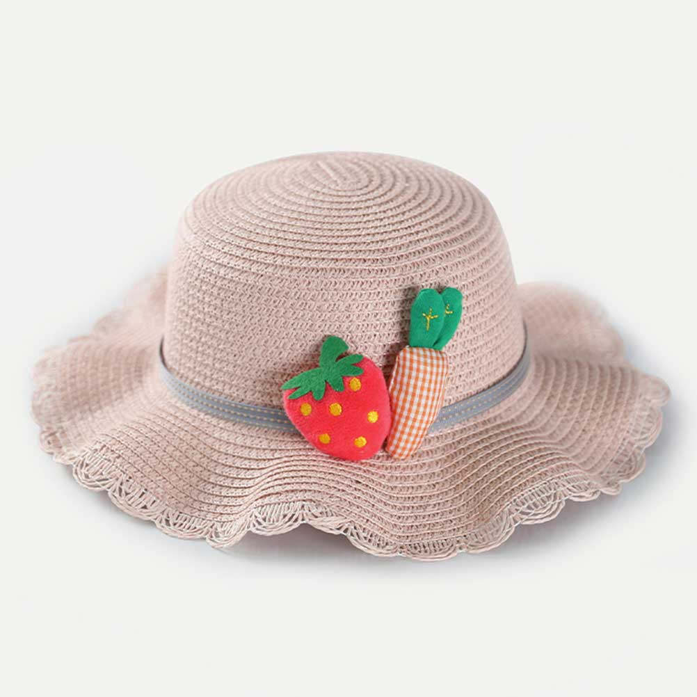 1Set Kids Straw Sun Protection - đánh giá và giá Beach Bag Straw