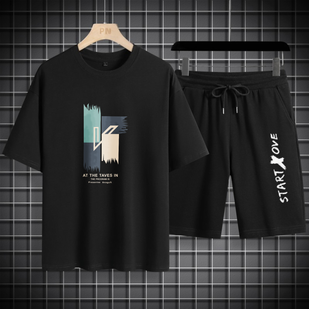 1pcs Men's t-shirt Sets 2026 S - đánh giá và giá Summer Clothing Drip