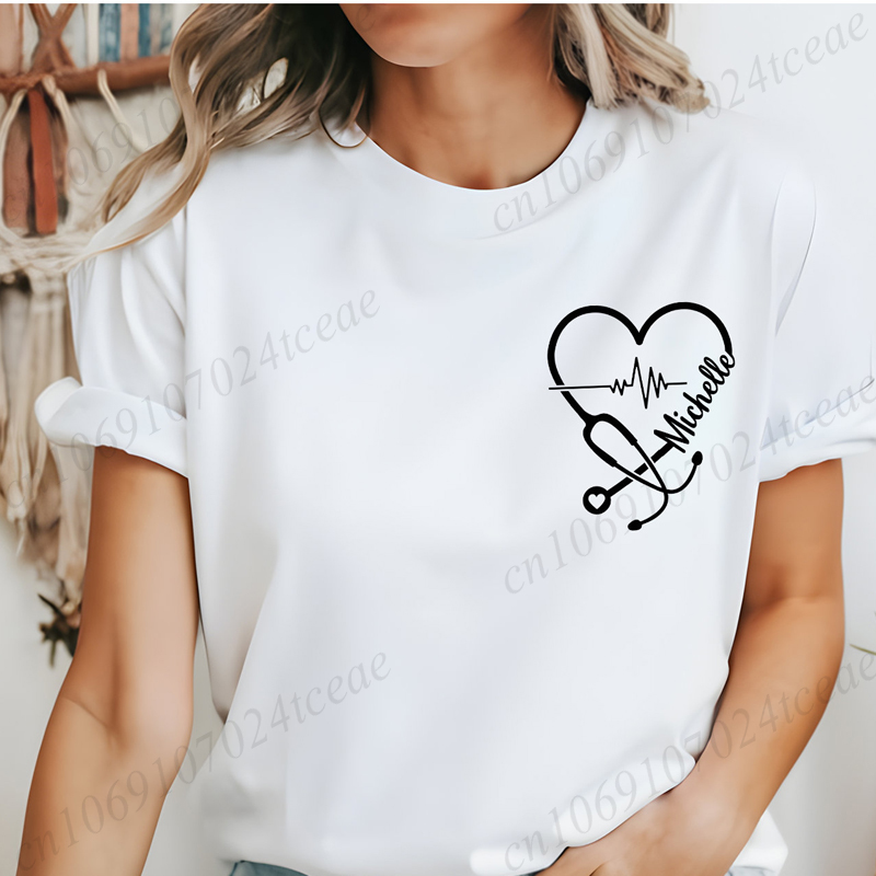 Custom Nurse Personalized Shir - đánh giá và giá Summer Clothing Name