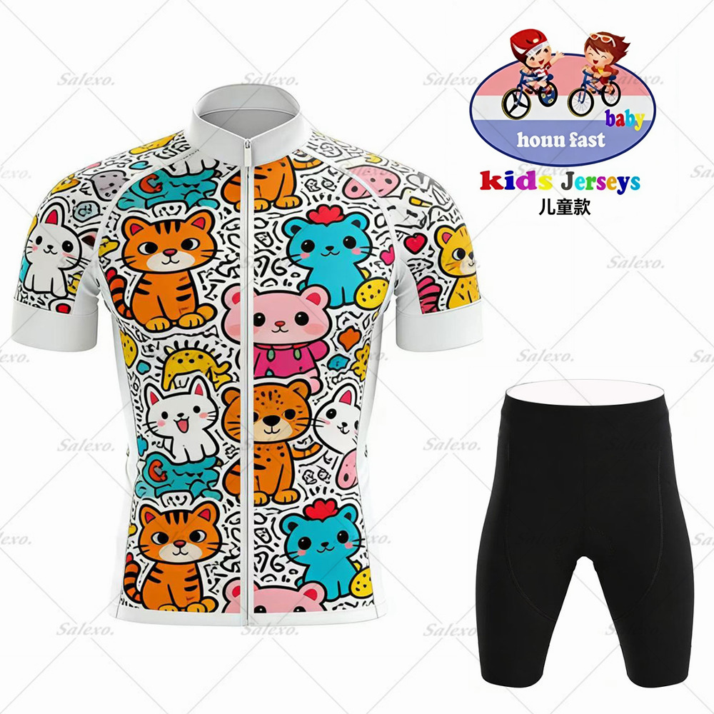 Baby 2026 Kids Cycling Jersey  - đánh giá và giá Summer Clothing Kids Sale