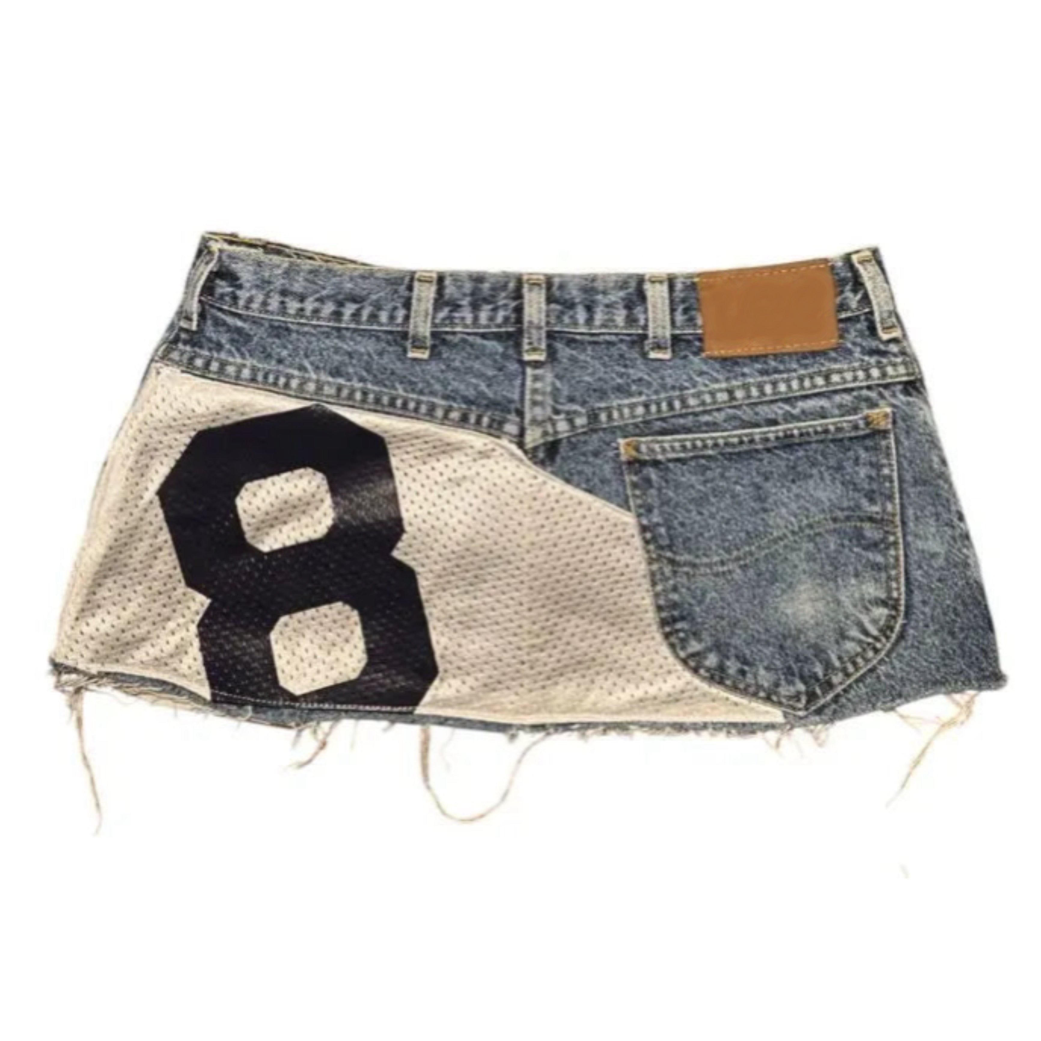 Spliced ‘8’ Jersey-Style Denim - đánh giá và giá Summer Reign Clothing