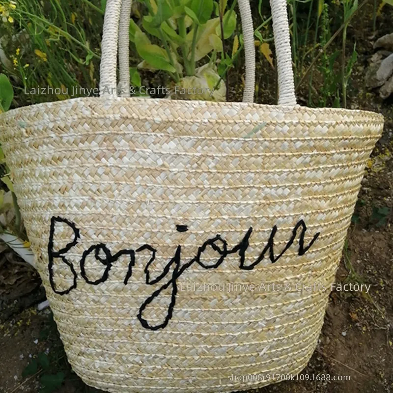 for Manufacturer Custom Hand-E - đánh giá và giá Beach Bag Straw