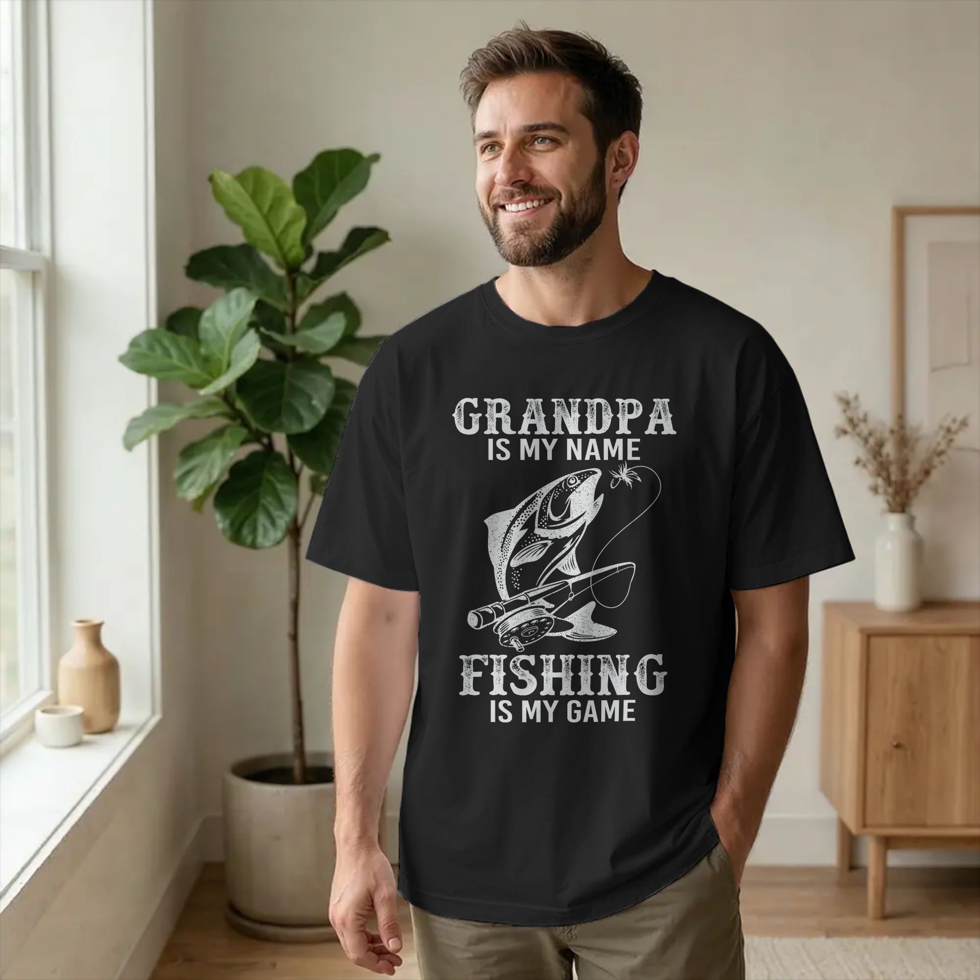 Casual Grandpa is My Name Fish - đánh giá và giá Summer Clothing Name Ideas