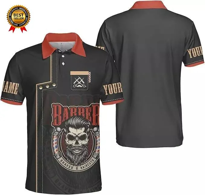 2025 Barber Short Sleeve Polo  - đánh giá và giá Summer Clothing Name