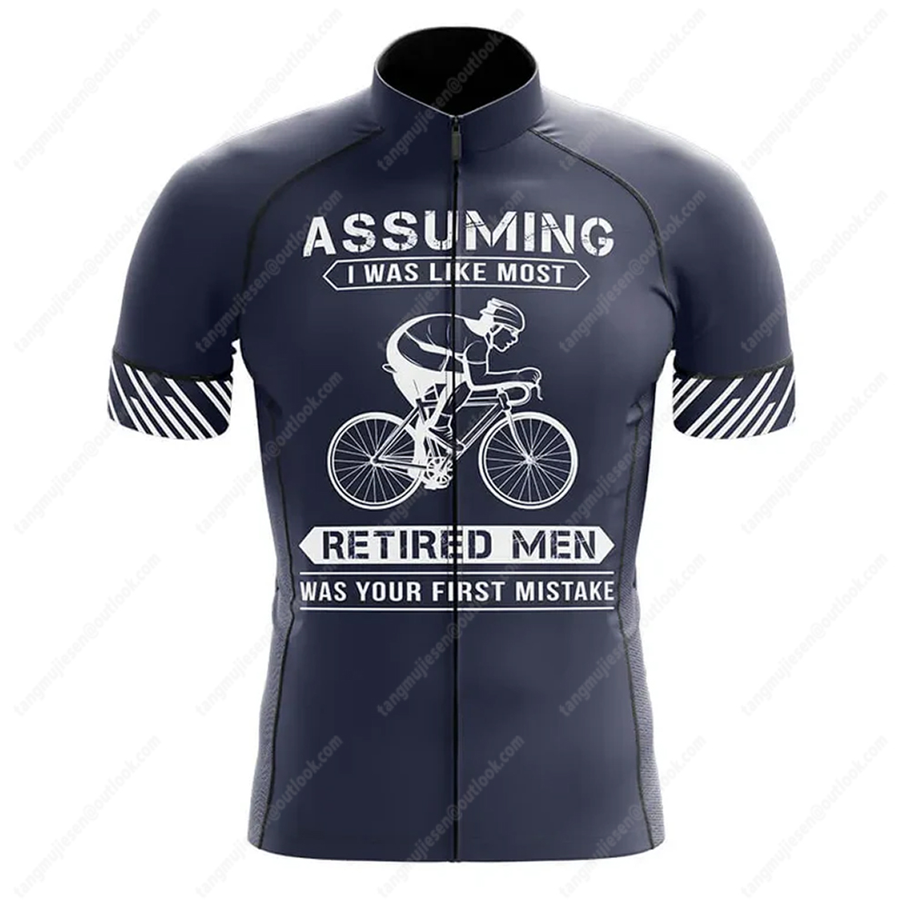 Assume Im Retired Cycling Clot - đánh giá và giá Summer Jumper Clothing