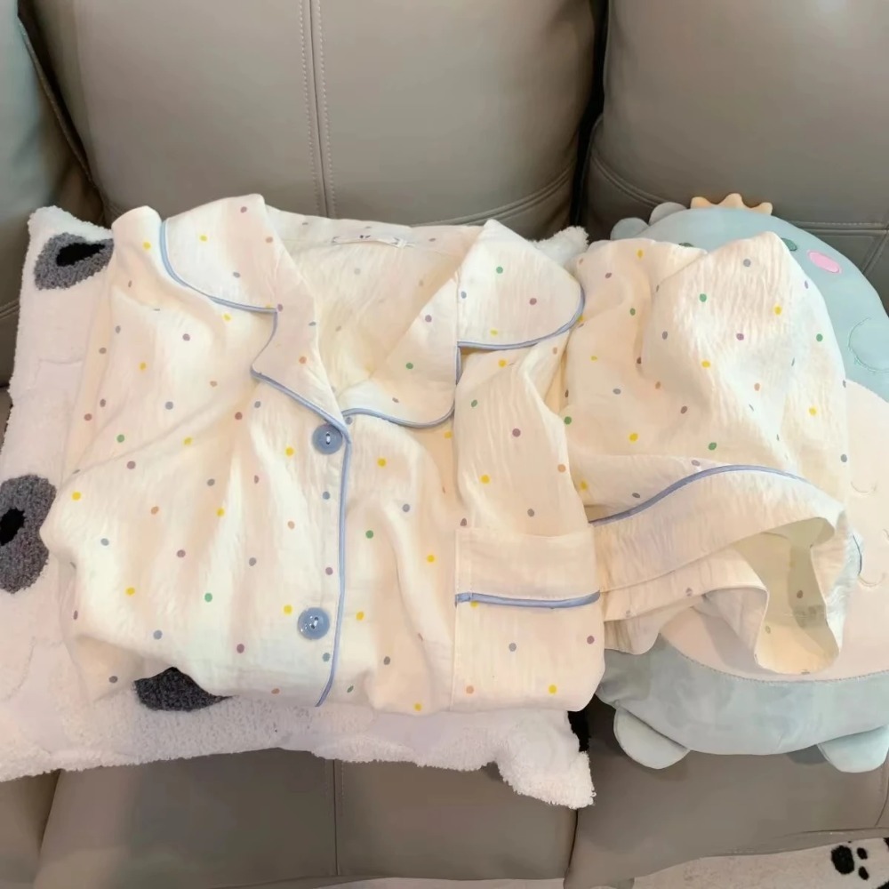 Print Polka Dot Women Pajamas  - đánh giá và giá Summer House Clothing