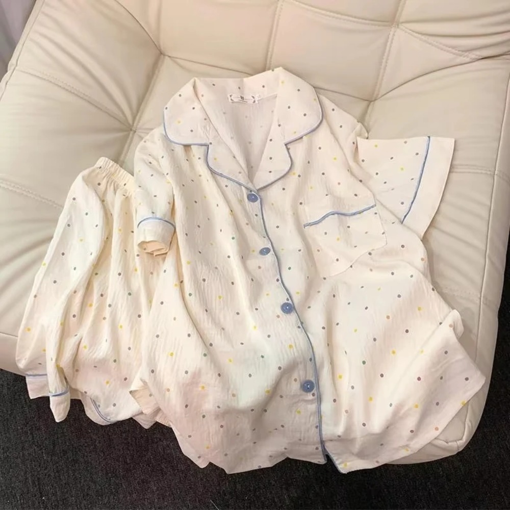 Print Polka Dot Women Pajamas  - đánh giá và giá Summer House Clothing