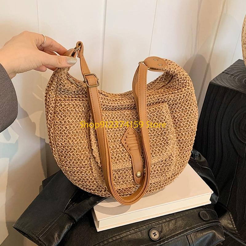 G5AE Túi đeo vai nữ đi biển Tú - đánh giá và giá Beach Bag Straw