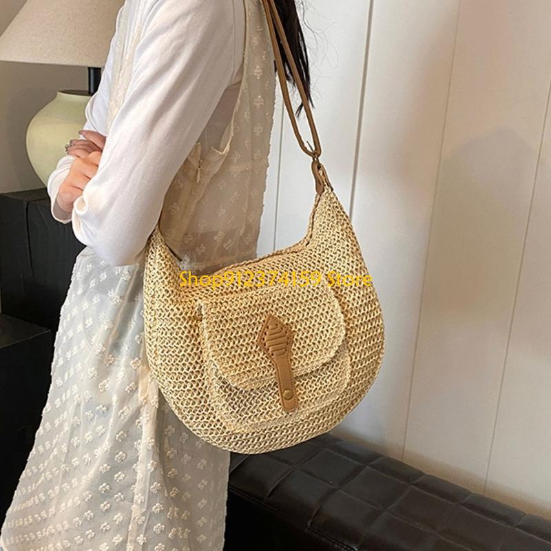 G5AE Túi đeo vai nữ đi biển Tú - đánh giá và giá Beach Bag Straw