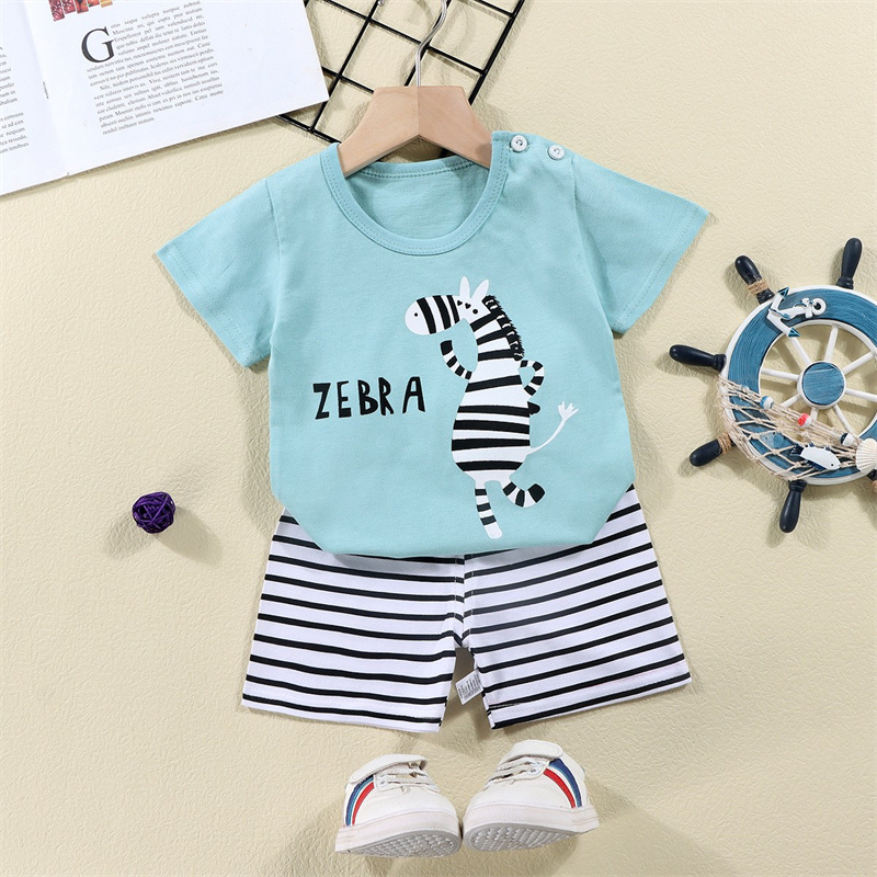 Cotton Tees+Shorts 2-piece Tra - đánh giá và giá Summer Clothing Toddler