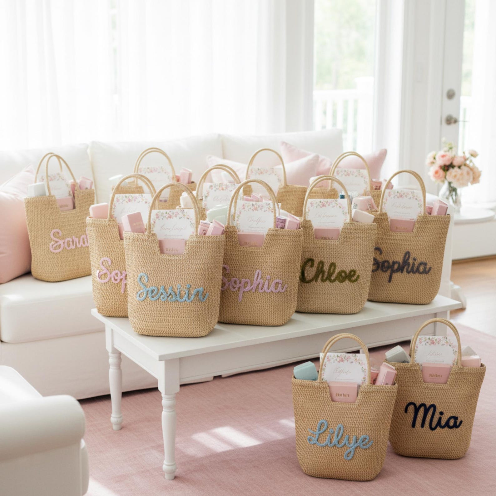 Personalized Custom Tote Bag,  - đánh giá và giá Beach Bag Straw