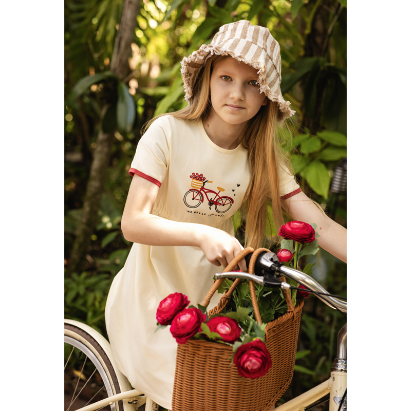 Ali Plus SS26 Printed Bike col - đánh giá và giá Summer Clothing Toddler