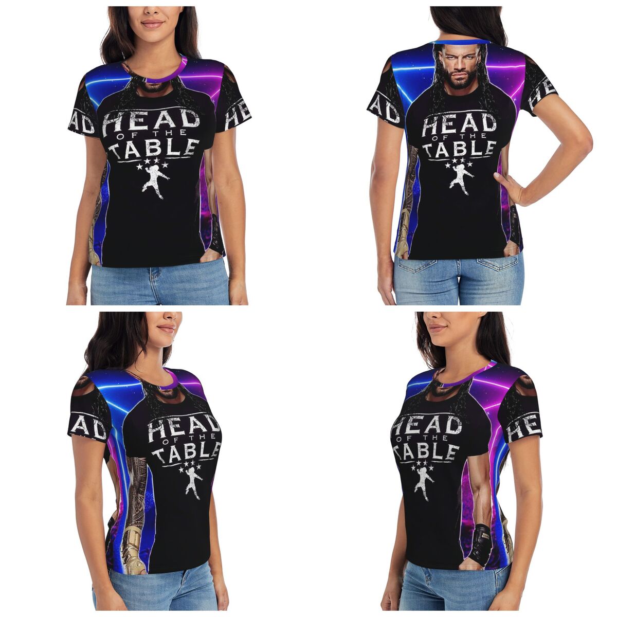 Wrestler Roman Reigns Wrestlin - đánh giá và giá Summer Reign Clothing