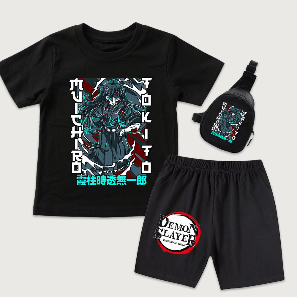 Demon Slayer Muichiro Tokito A - đánh giá và giá Summer Clothing For Baby Boy