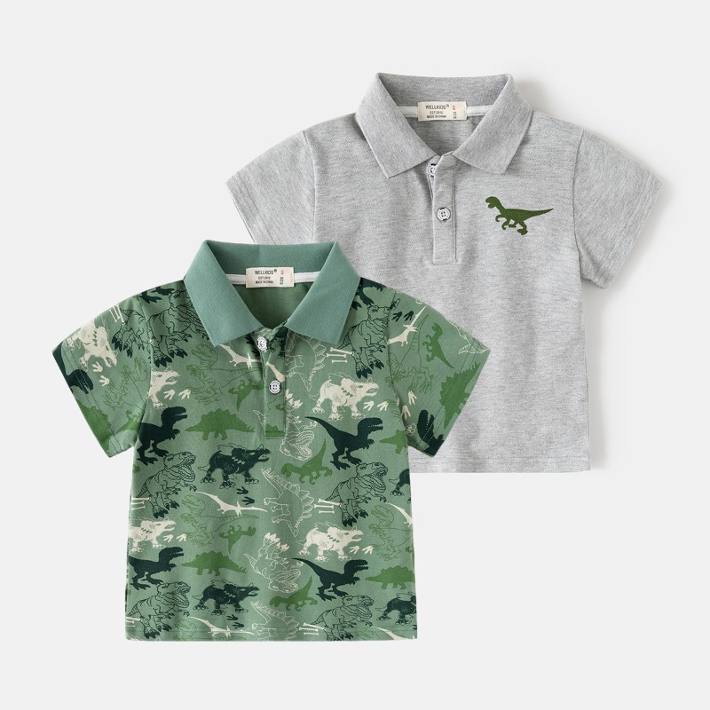 Boys Summer Short Sleeve Polo  - đánh giá và giá Summer Clothing Toddler