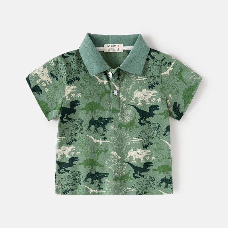 Boys Summer Short Sleeve Polo  - đánh giá và giá Summer Clothing Toddler