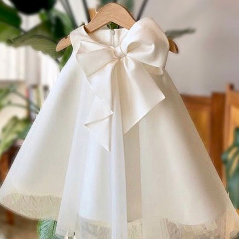 Mùa Hè 2021 Nơ Lớn Đầm Bé Gái  - đánh giá và giá Summer Clothing Toddler