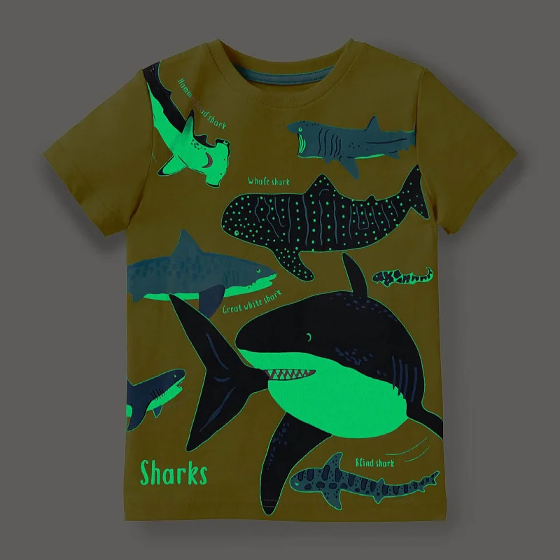 2-7 Years Kids Luminous Cartoo - đánh giá và giá Summer Clothing Toddler