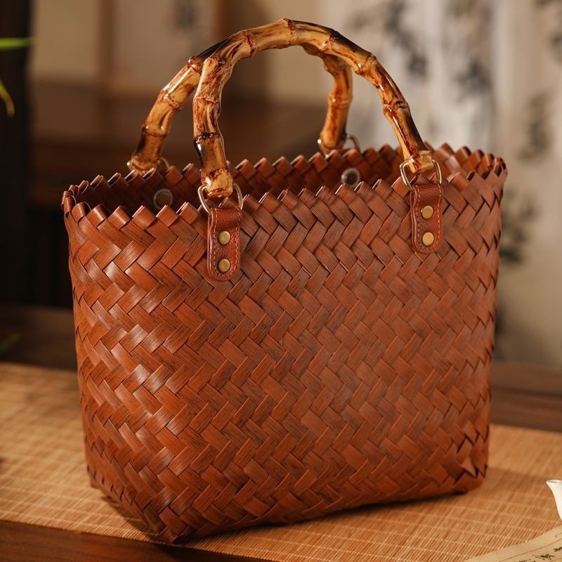 Pure Handmade Handbag Commuter - đánh giá và giá Beach Bag Straw