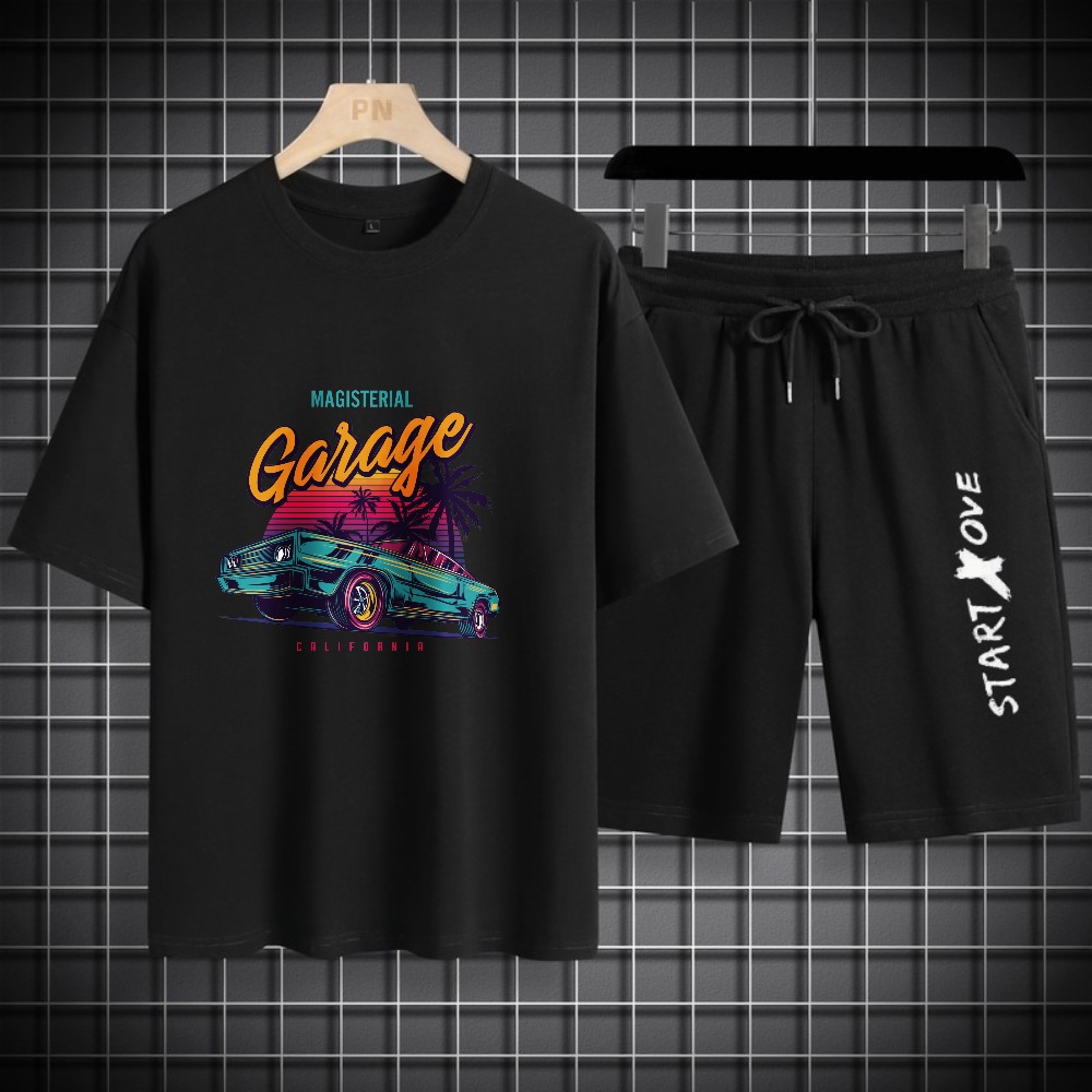 Men's set 2025 summer outfits  - đánh giá và giá Summer Clothing Drip