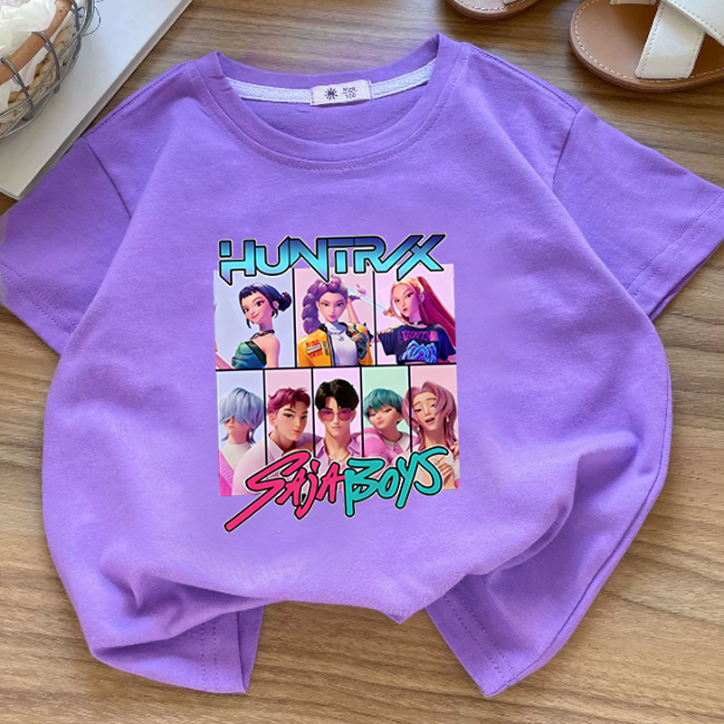 Summre Girl KPOP Demon Hunters - đánh giá và giá Summer Clothing Toddler