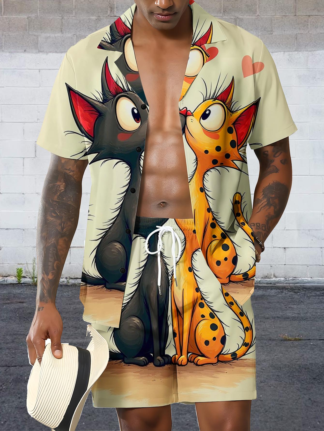 Men's Shirt Sets 2026 Spring/S - đánh giá và giá Summer Clothing Drip