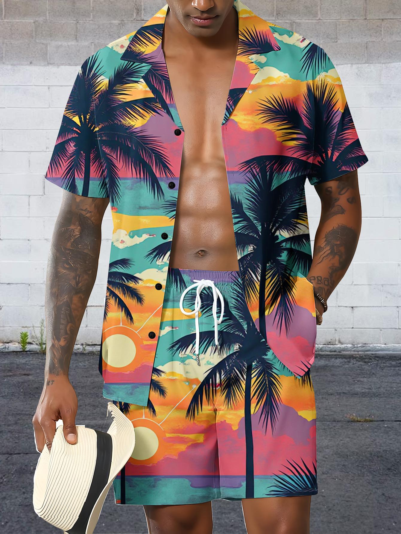Men's Shirt Sets 2026 Spring/S - đánh giá và giá Summer Clothing Drip
