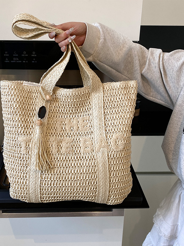 Summer Beach Travel Large Capa - đánh giá và giá Beach Bag Straw