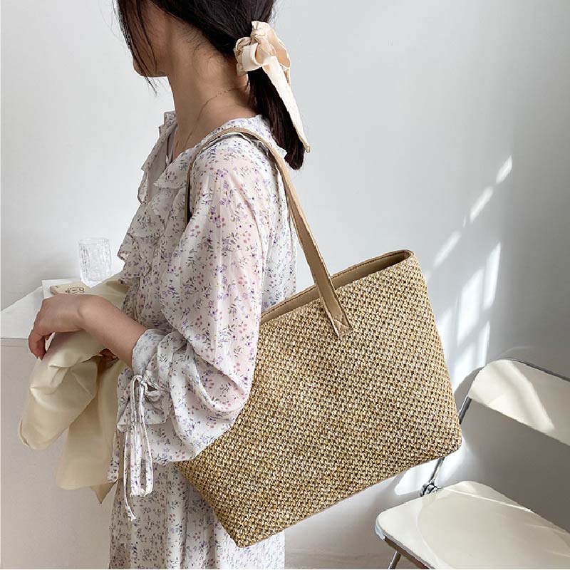2026 Summer Beach Straw Women' - đánh giá và giá Beach Bag Straw
