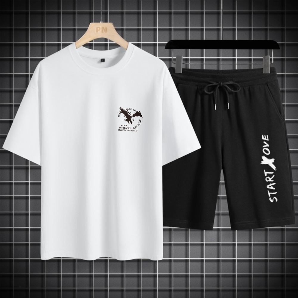 1pcs Men's t-shirt Sets 2026 S - đánh giá và giá Summer Clothing Drip