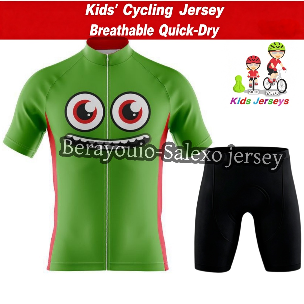 Children's Cartoon Cycling Jer - đánh giá và giá Summer Clothing Kids Sale