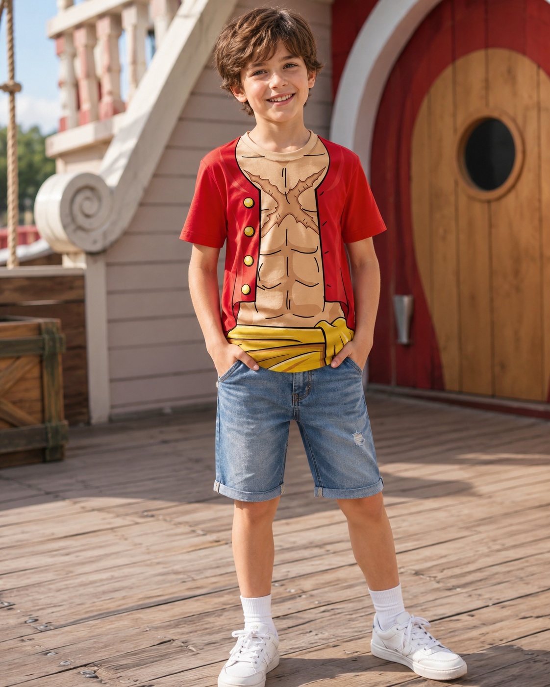 Hot Sale New Anime One Piece L - đánh giá và giá Summer Clothing Kids Sale