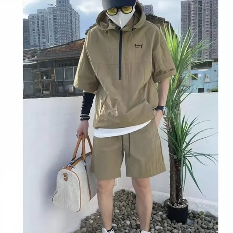 Men's Hooded Zipped Golf Short - đánh giá và giá Yours Clothing Summer Jackets