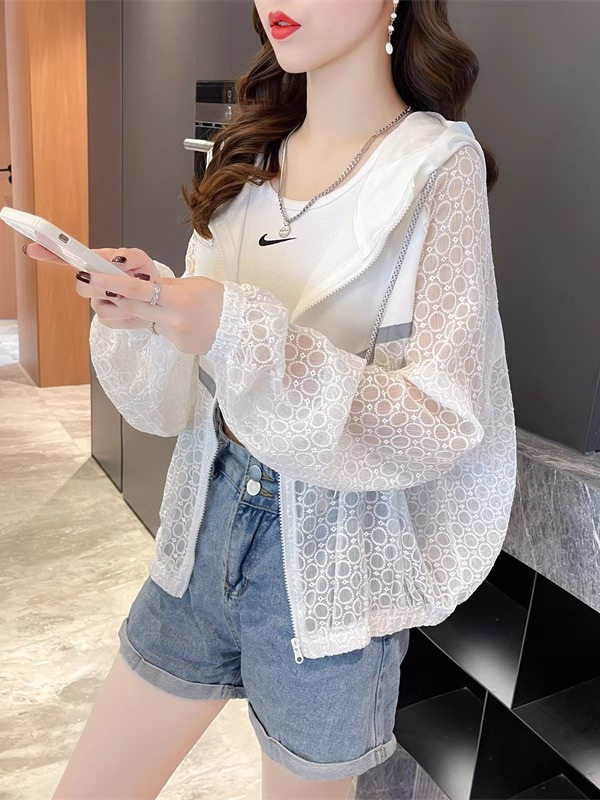 Lace Hollow out Hooded Women's - đánh giá và giá Summer Rays Clothing