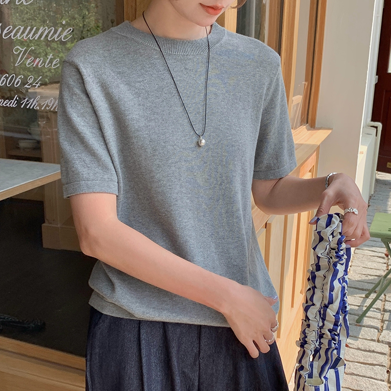 Spring Summer Woman Cotton Swe - đánh giá và giá Summer Jumper Clothing