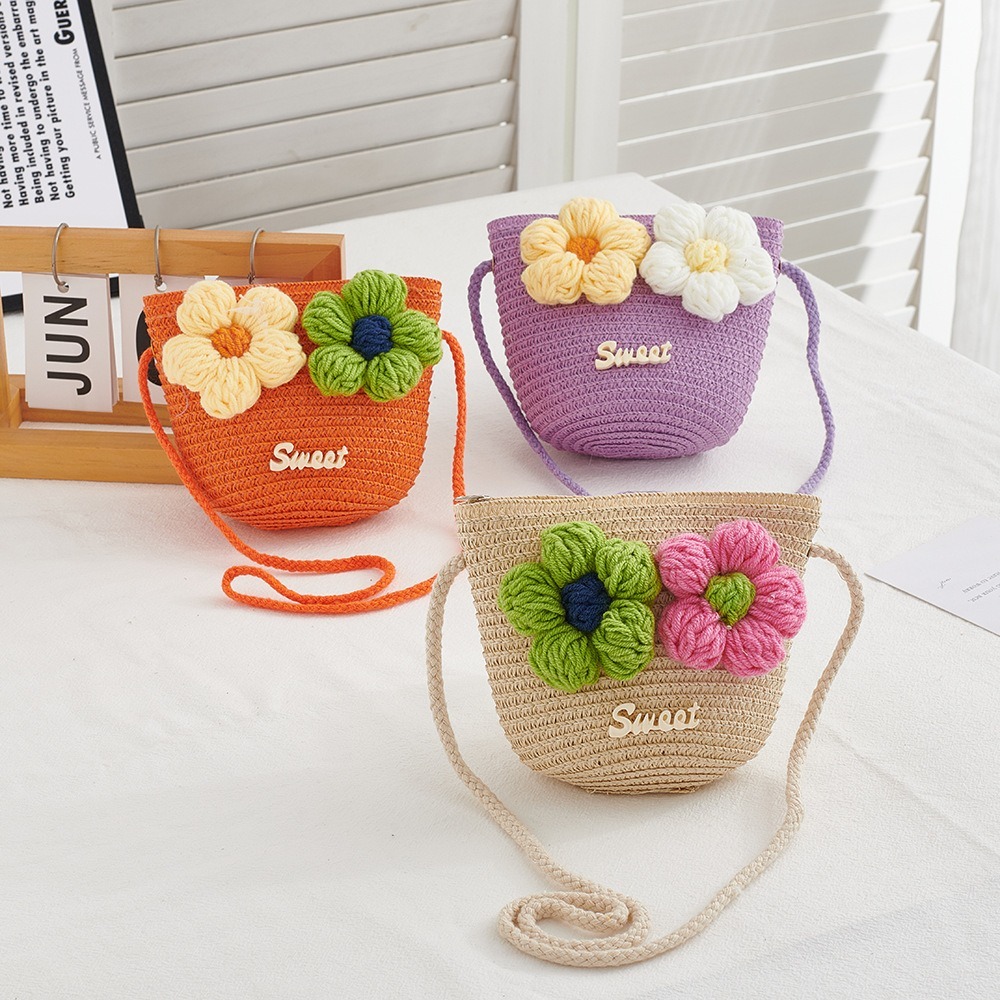 New Zipper Straw Bag Flower Pr - đánh giá và giá Beach Bag Straw